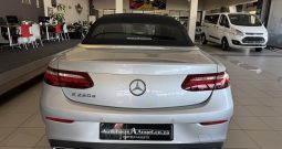 2018 MERCEDES-BENZ E 220d CABRIOLET