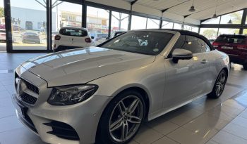 2018 MERCEDES-BENZ E 220d CABRIOLET full