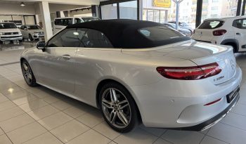 2018 MERCEDES-BENZ E 220d CABRIOLET full